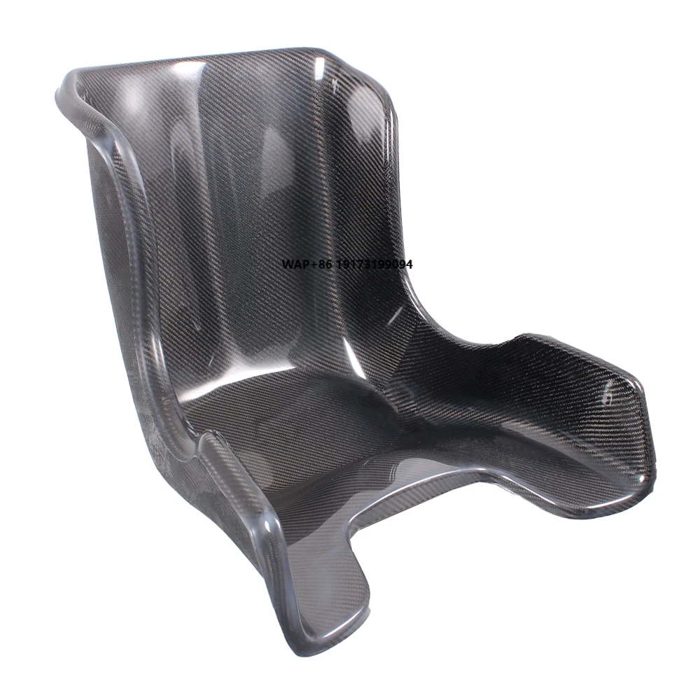 Go Kart Seat Carbon Fiber Carbon Pattern Adult Child Seat