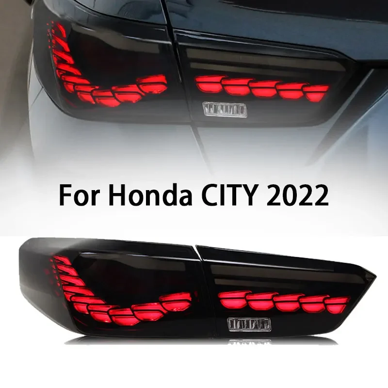 

Tail Lamp for Honda City LED Tail Light 2021-2023 City Rear Fog Brake Turn Signal Automotive Accessories