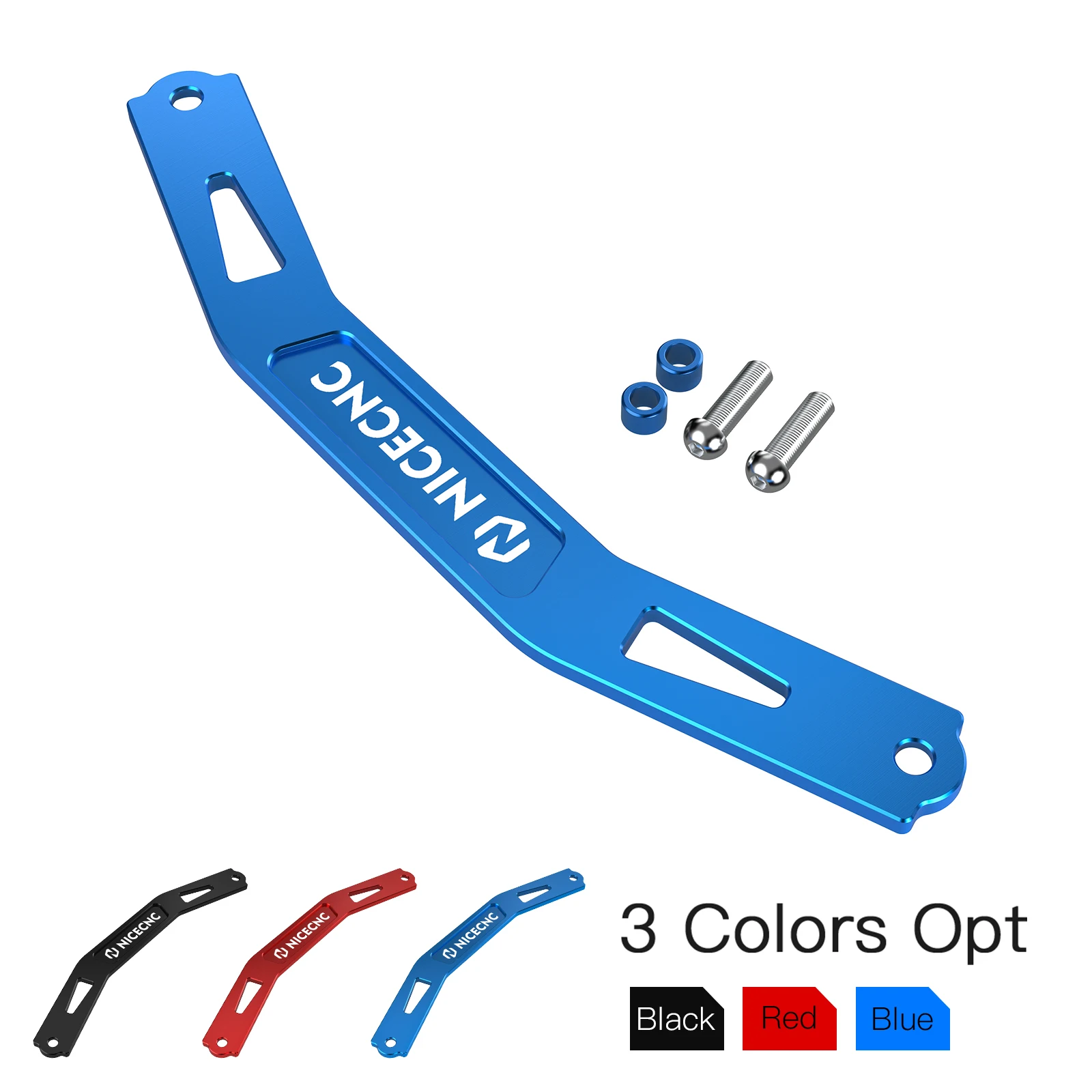 NICECNC For Yamaha YFZ 450RATV Battery Holder Bracket For Yamaha YFZ450R 2009-2024 Billet Aluminum CNC Machined Protective Pad