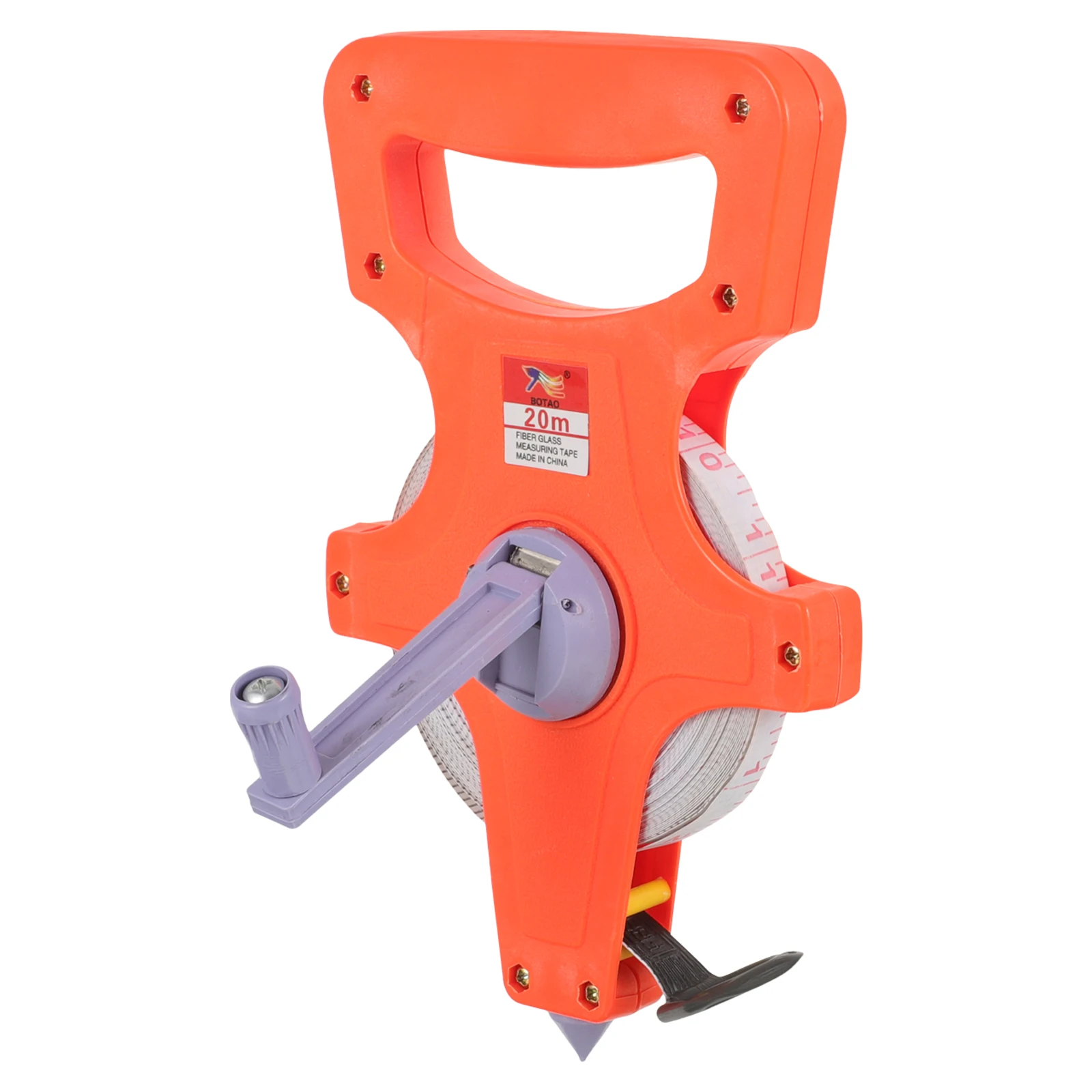 

Long Open Reel Tape Measure Soft Measuring Scale for Track Field Long Jump Durable Plastic Coating Core Strip Imperial