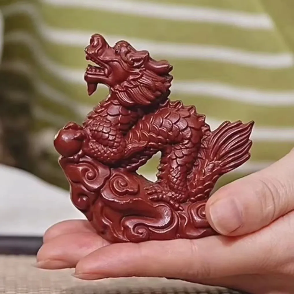 Zisha Flying Dragon in the Sky Tea Pet Handmade Soaring Ornament  Ore Dahongpao Home Heth Care Dragon