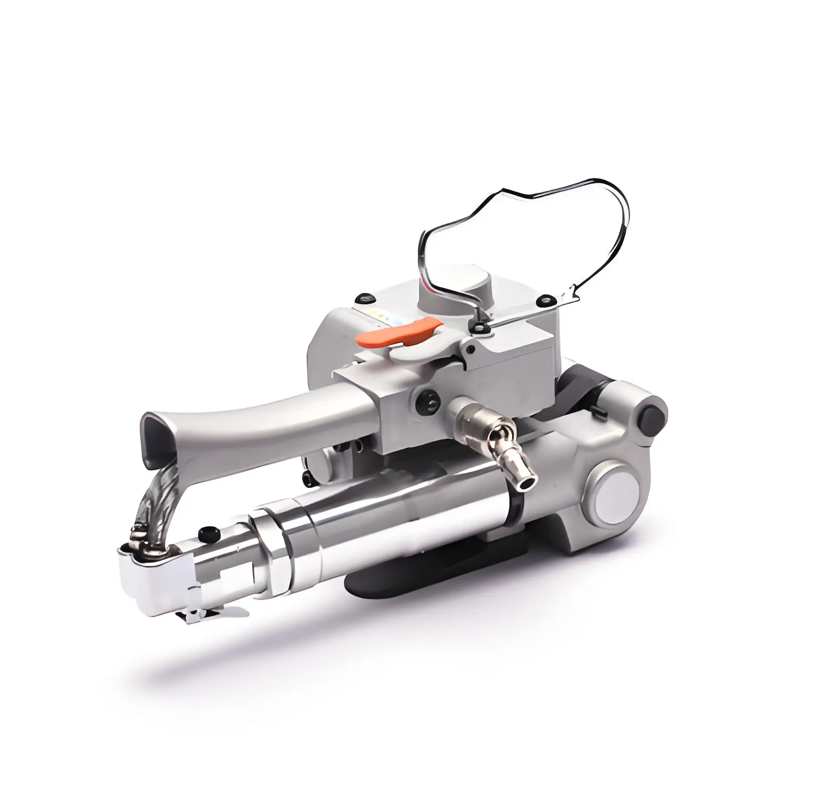 

Portable Semi-Automatic Pneumatic Strapping Machine For PET/PP Straps For Food Beverages Textiles Commodity Apparel Case