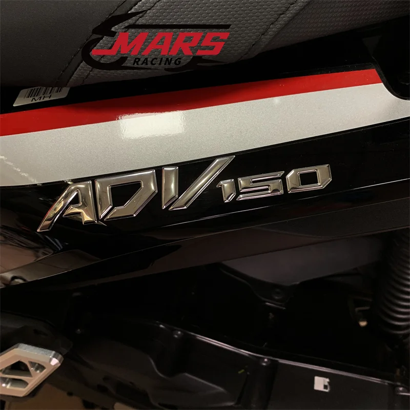 Motocicleta Decalques Adesivos, Emblema Emblema, Decalque 3D, Tanque Elevado, Applique De Tanque De Roda, HONDA ADV150, 2019-2020