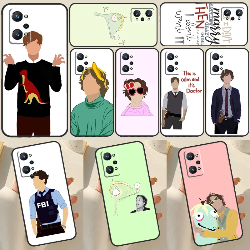 Criminal Minds Spencer Reid For Realme C33 C55 C35 C31 C30 C21Y GT Neo 5 10 Pro Plus OnePlus 11 Nord CE 2 3 Lite Case