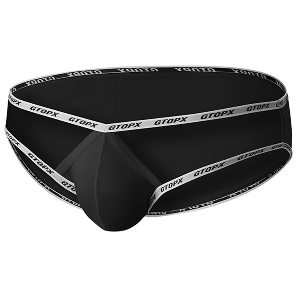 

Men Low Rise Underpants Sissy Hollow Out Underwear Exposed Butt Briefs Single-layer Lingerie Femboy U Pouch Thin Belt Panties