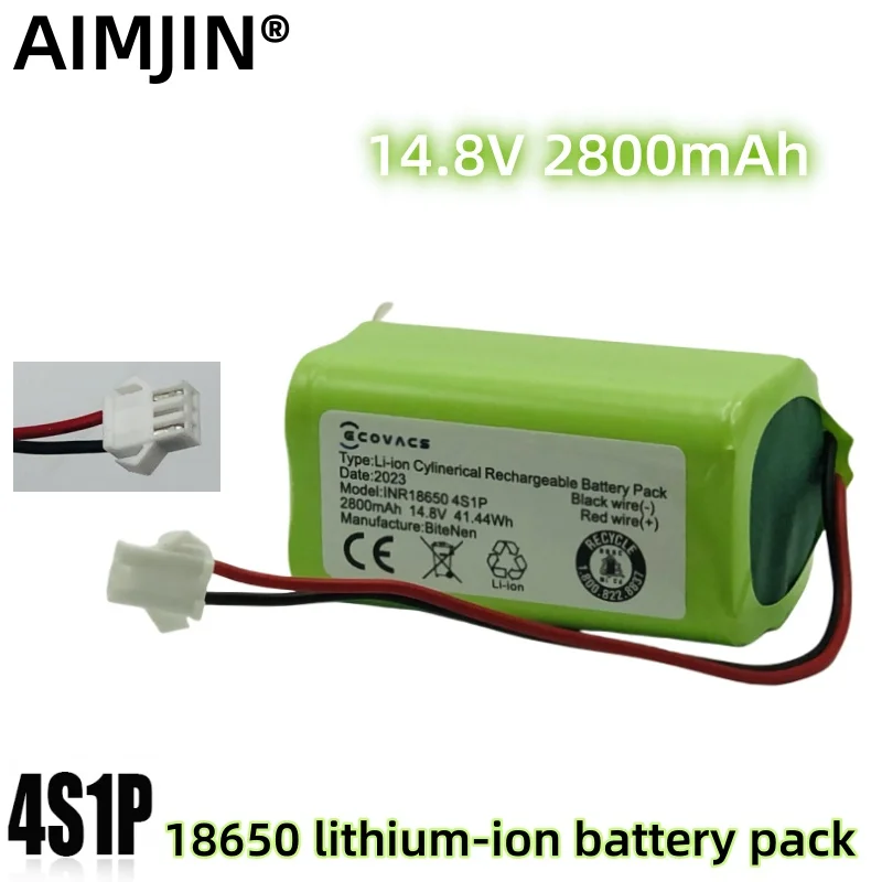 Robovac-ハイブリッド掃除機部品,4s1p,14.8v,2800mah,15c,15t,25c,30,30c,35c,max,g10,g15,g20,g30