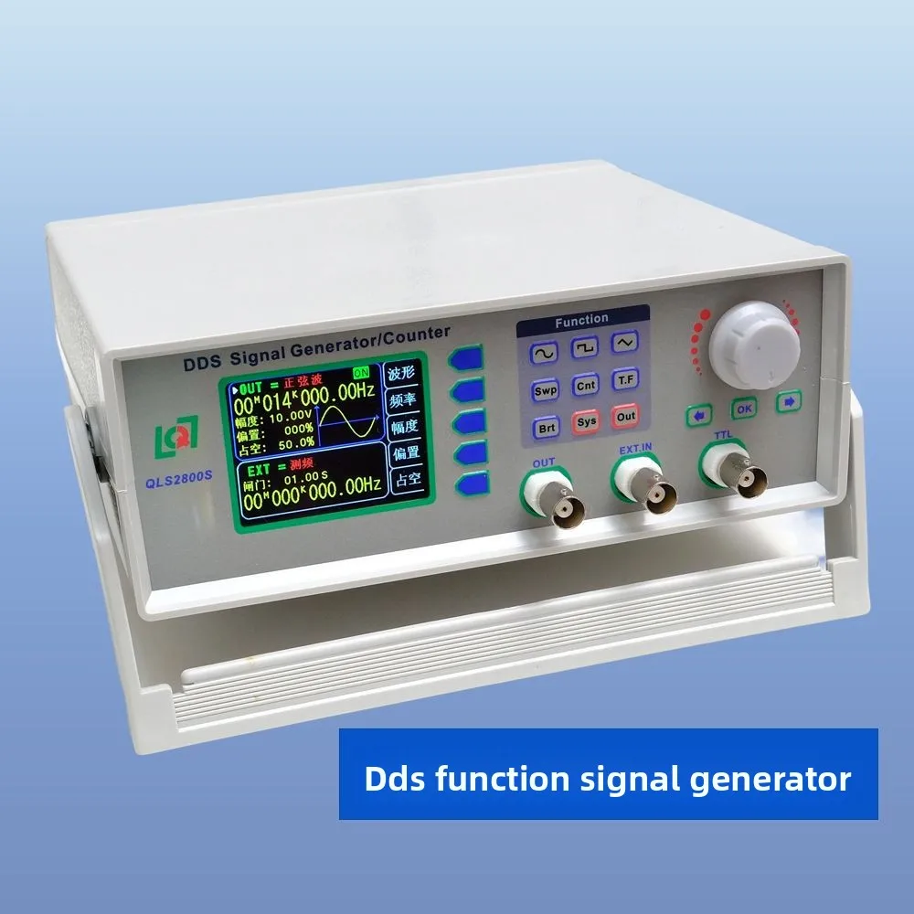 

Цветной ЖК-экран, функция DDS, генератор сигналов, источник импульсного сигнала, измеритель частоты с счетчиком связи