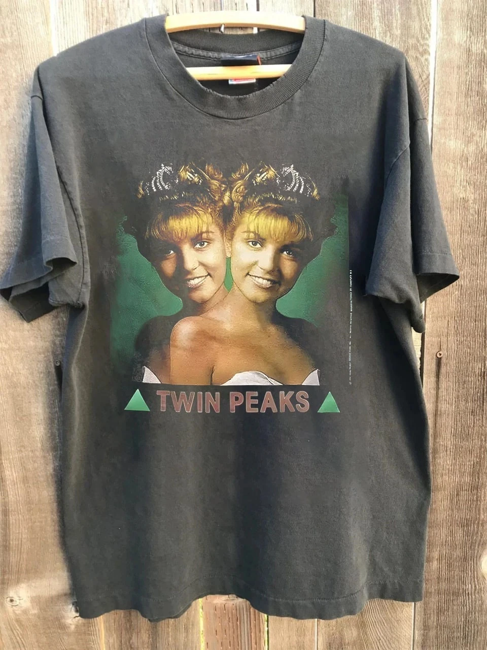 

Plus Size Summer Women's Vintage Twin Peaks T-Shirt Unisex Cotton Breathable Stylish Versatile Street Style Oversized