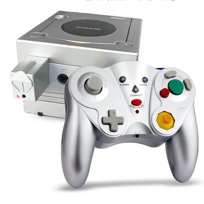 2.4G Wireless Gamepad For Nintendo Game Host NGC, Wireless Joypad Controller Game Control For Gamecube Will/Wii U Host