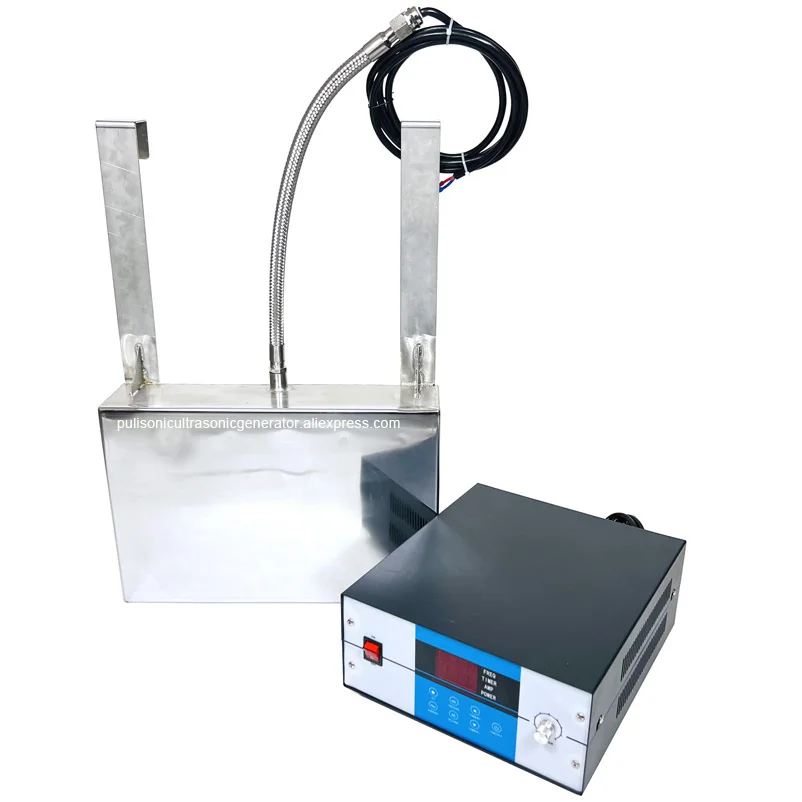 Industrial Immersible Ultrasonic Cleaner Vibration Board Panel 1000W Side Tank Submersible Ultrasonic Cleaning Machine