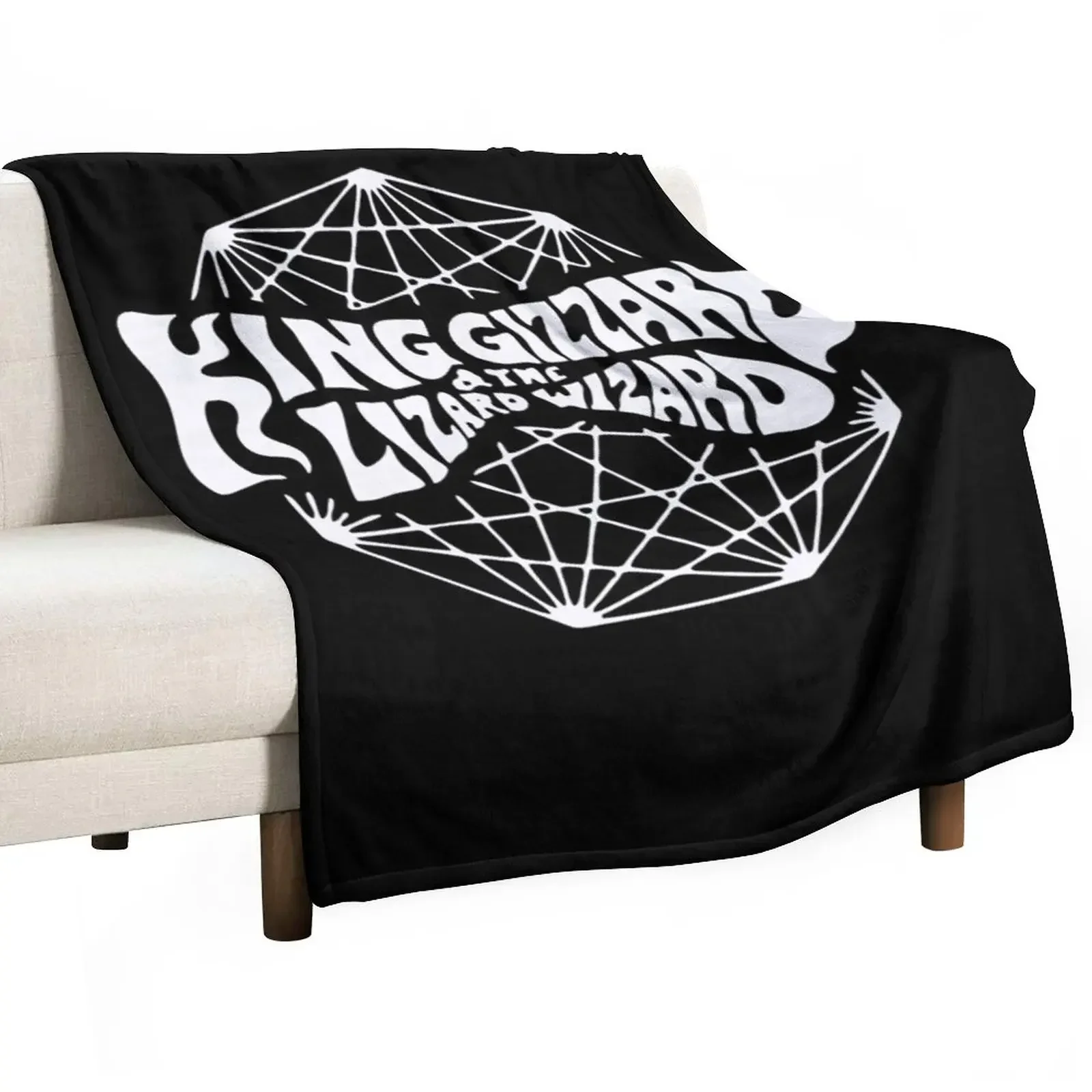 

King Gizzard the Lizard Wizard Throw Blanket Luxury Brand Thin Blankets