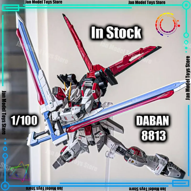 

In Stock Daban 8813 Mg 1/100 Zgmf-X56s β Sword Impulse Assembly Model Kits Anime Action Figure Robot Plastic Model Gifts Toys