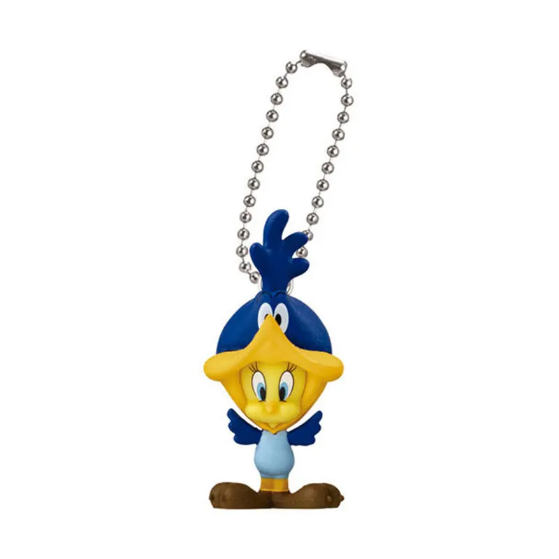 Set de Llaveros Bandai Gashapon de Looney Tunes - Colgantes de Personajes de Dibujos Animados que Incluyen Tweety, Bugs Bunny, Sylvester, Daffy Duck y Tasmanero