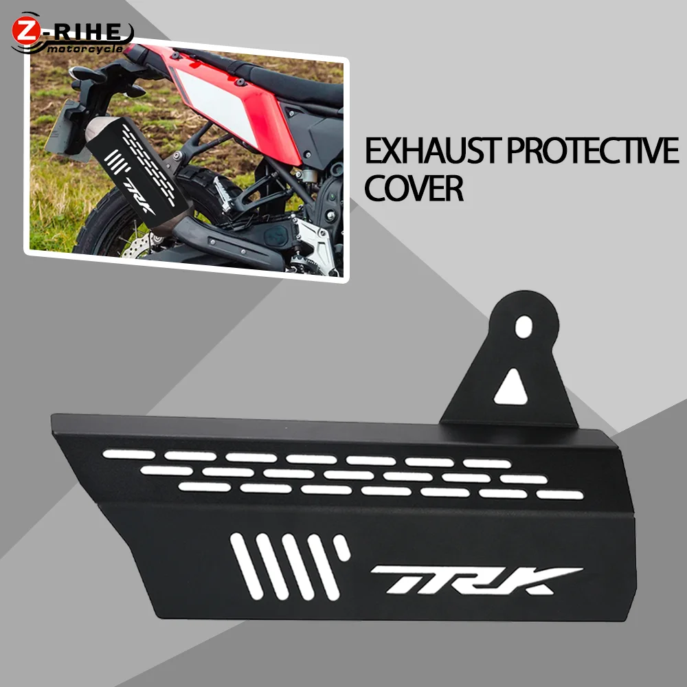 

For Benelli TRK 702 X TRK702 TRK702X 2022 2023 2024 TRK 702/X Motorcycle Exhaust Pipe Heat Shield Cover Muffler Protector Guard