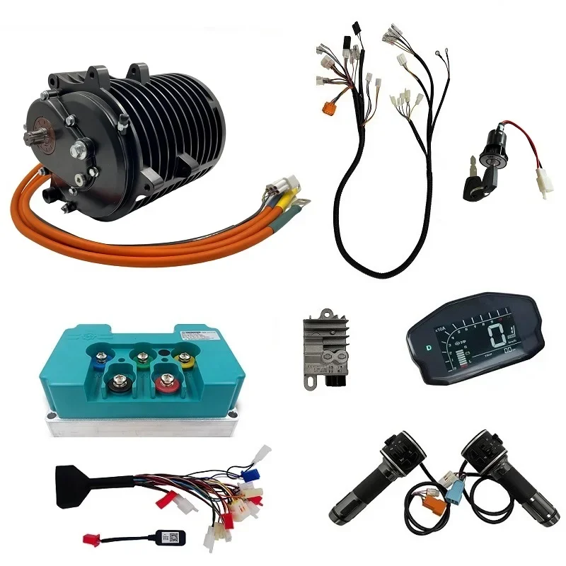 

QSMOTOR 138 3000W V3 Mid-drive Motor Electric Powertrain Kits