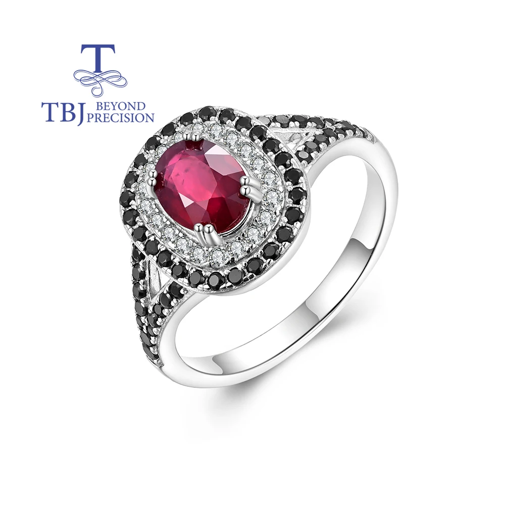 

Light Luxury fashion Natural filled Ruby Women's & Lady Ring 925 sterling silver fine jewelry engagement anniversary gift