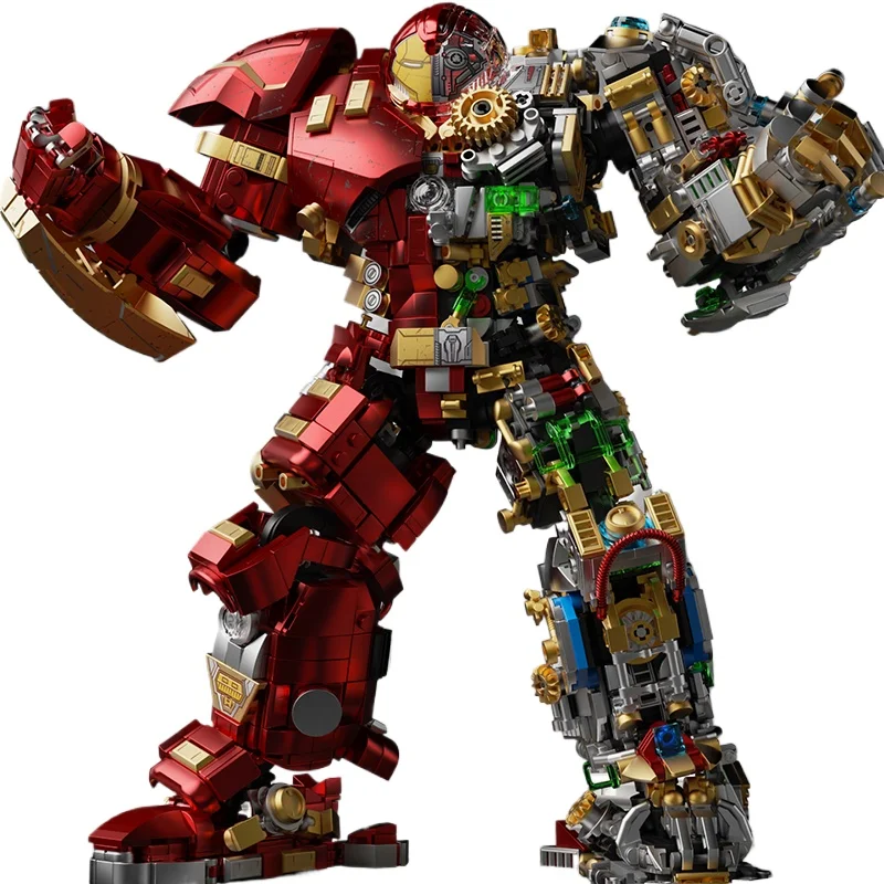 

2700 + шт., блоки Iron Heroes, экшн-фигурки, строительные наборы, Buster Mech, сделай сам, кирпичные коллекционные игрушки для мальчиков, подарки для взрослых и детей