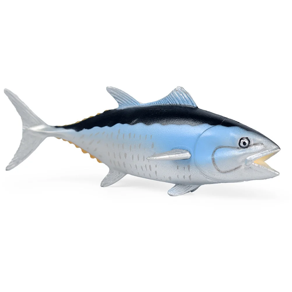 

Simulated Tuna Artificial Fish Ornament Ornaments Toy Realistic Craft Model Animals