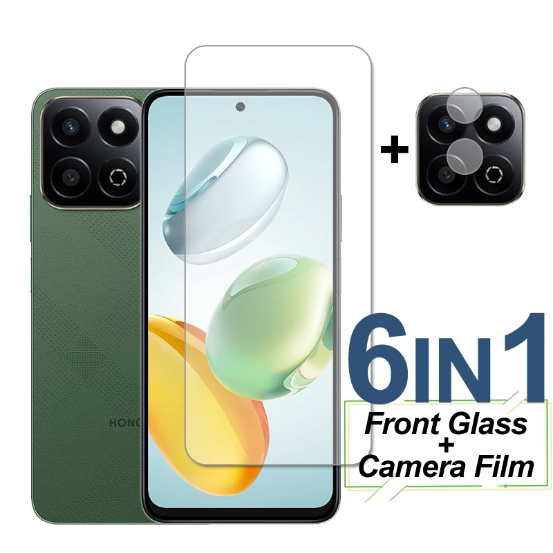 For Honor X7c Glass Screen Protector On Honor X7c 4G Tempered Glass Protective Phone Camera Lens Film For Honor X7c