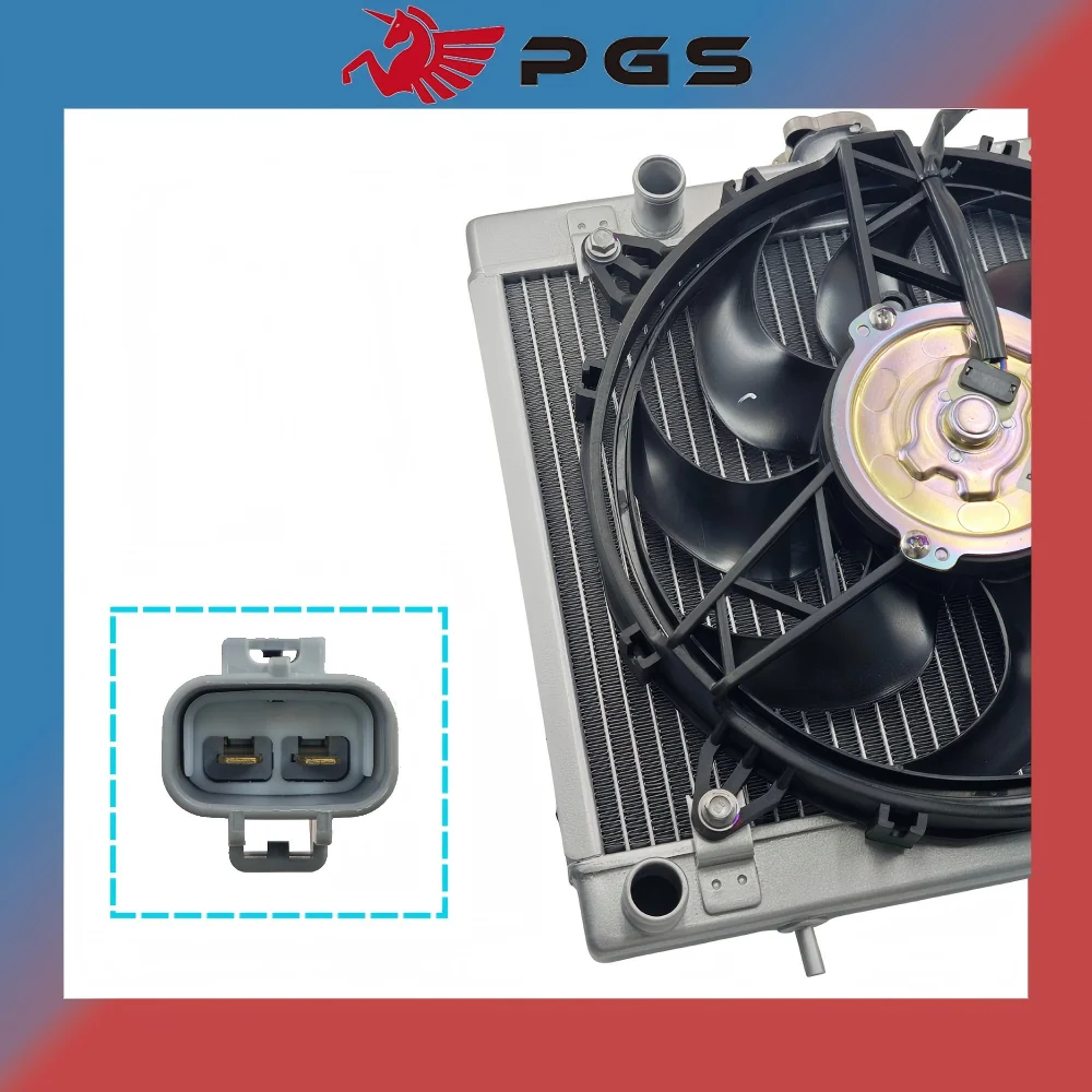 Original Radiator Assy 9DS#-181100-6000 For CF NEW600 625 ATV Cforce X6 600S 600 EPS Models