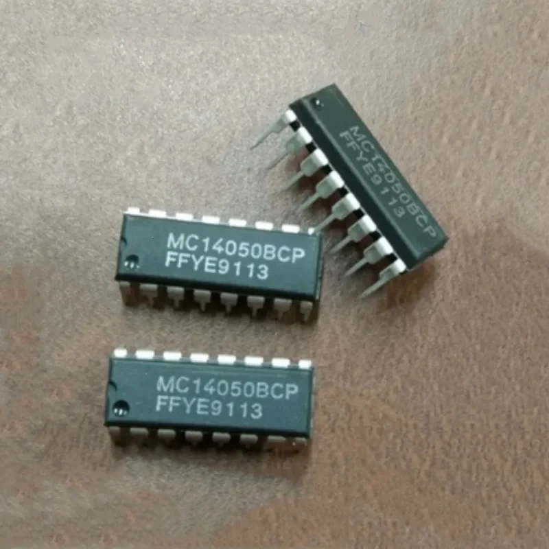 5ชิ้น MC14572U MC14572UBCP MC14050BCP MC14050B DIP16 MC33067P เดิมใหม่เอี่ยม