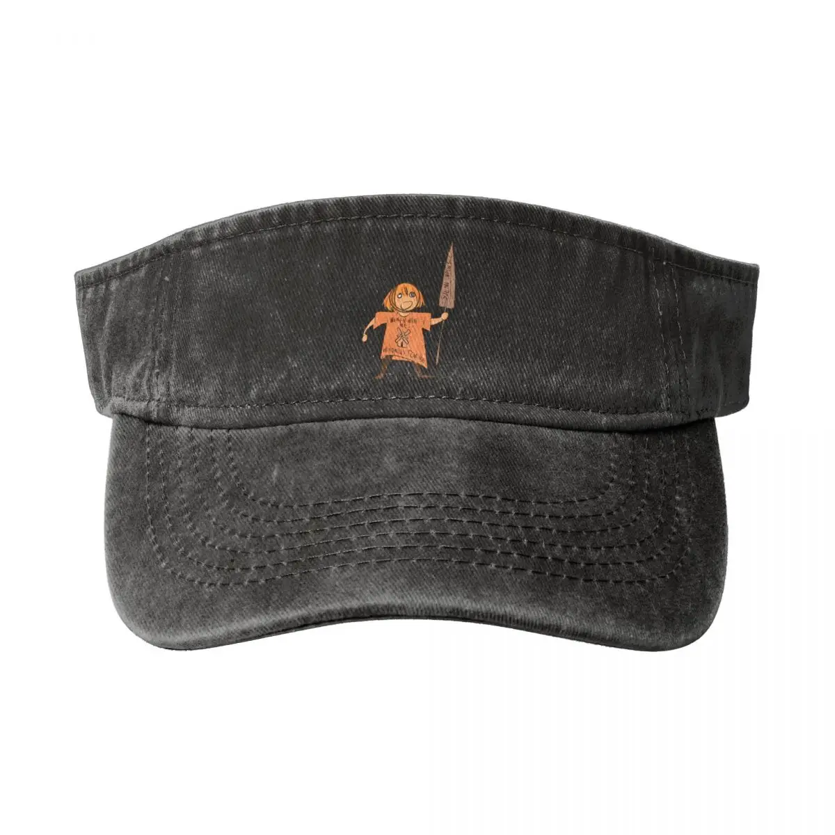 Don Quijote de Limbus Company, sombrero de copa vacío de mezclilla lavado, gorras transpirables, gorras de marca para hombres