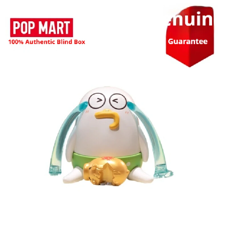 الأصلي Popmart Duckyo Never Grows Up سلسلة صندوق أعمى تحصيل الحلي صندوق غامض لطيف العصرية اللعب عيد ميلاد اللعب الهدايا