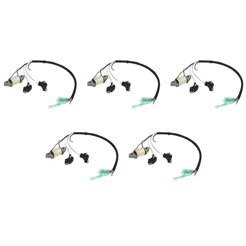 

Unique 5X Charge Coil 61N-85543-19 For 2 Stroke 30HP Boat Engine