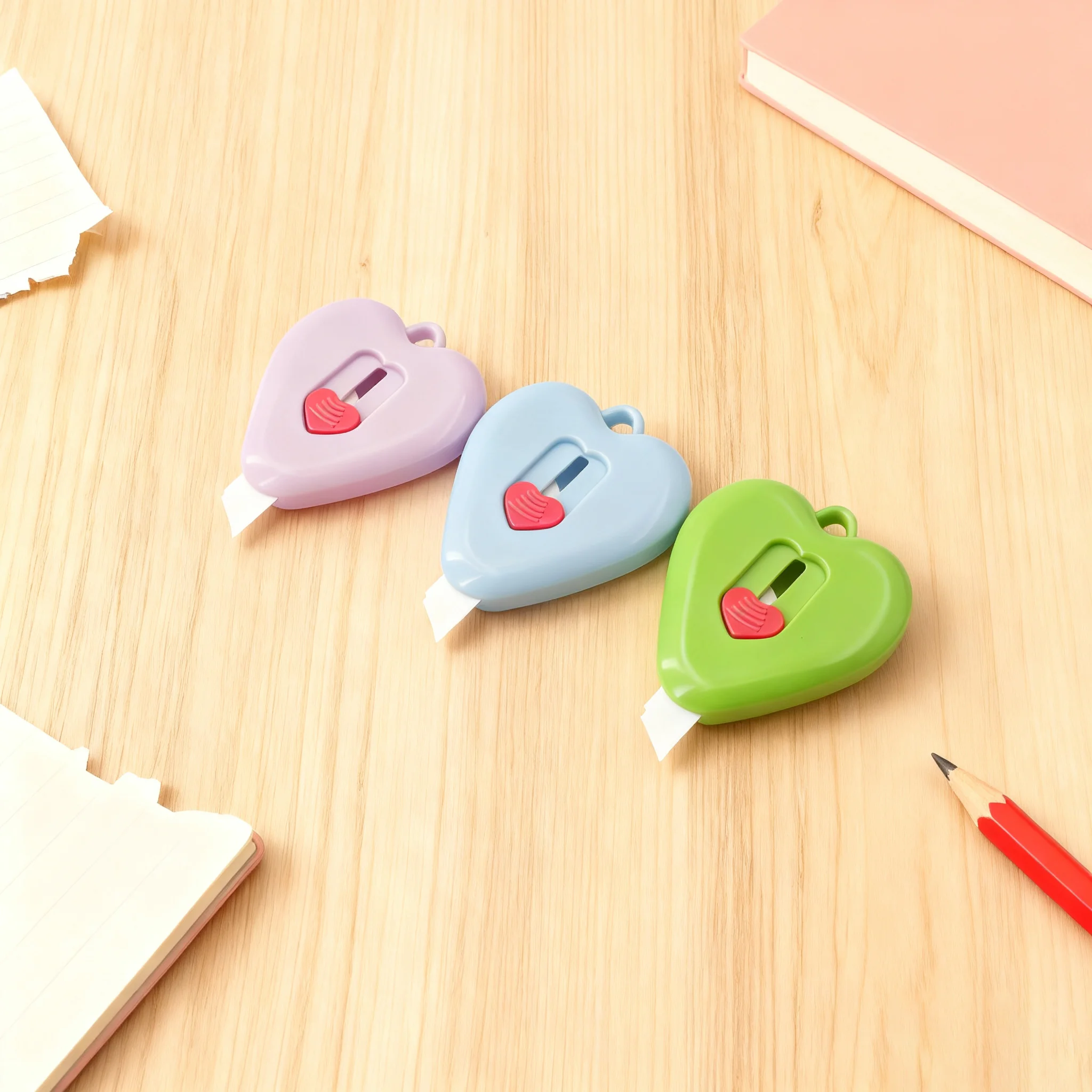 Ceramic blade mini multifunctional small knife unboxing tool cute keychain portable small knife for office stationery