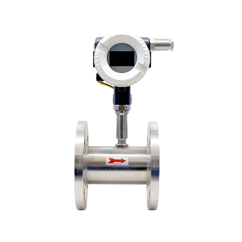 Zhong An Flanged liquid turbine flowmeter DN50mm High accuracy water flow measurement meter