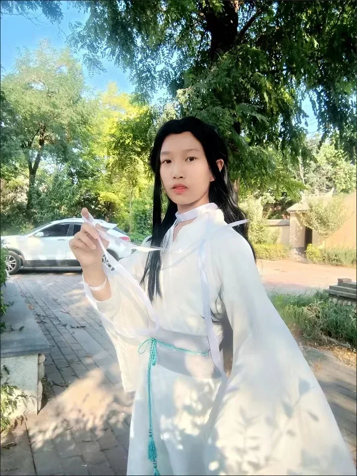 زي شي ليان التأثيري هيفينز نعمة رسمية كوسبلاي كوسبلاي شيه ليان وايت هان فو أزياء أنيمي