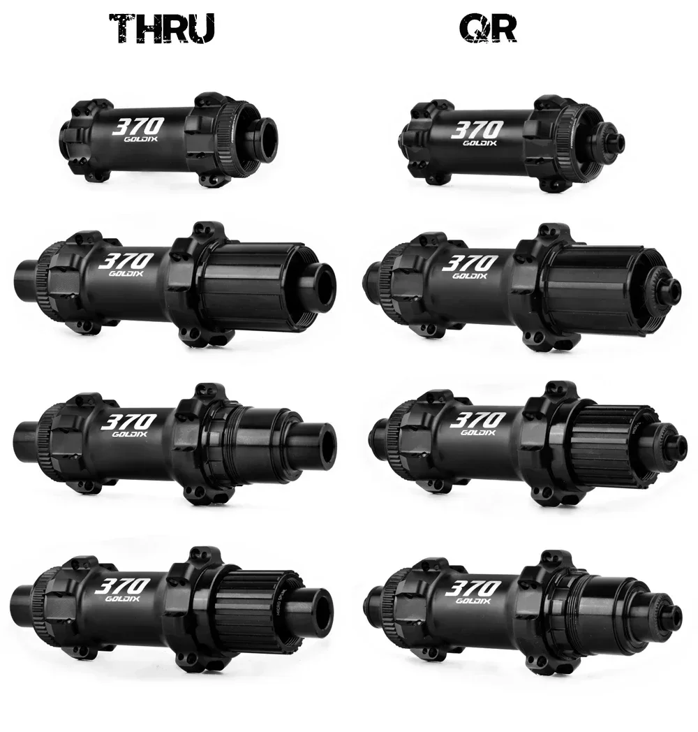 GOLDIX M370 36T Ratchet Bicycle Hubs 28 Hole Straight Pull Spoke Center Lock Brake Mountain Bike Bearing Hub HG/XD/MS Hub Body