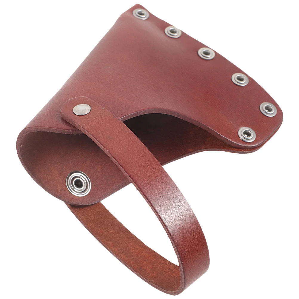 

Hatchet Portable Camping Axe Cover with Snap Buttons Thick Material Outdoor Tool Protector