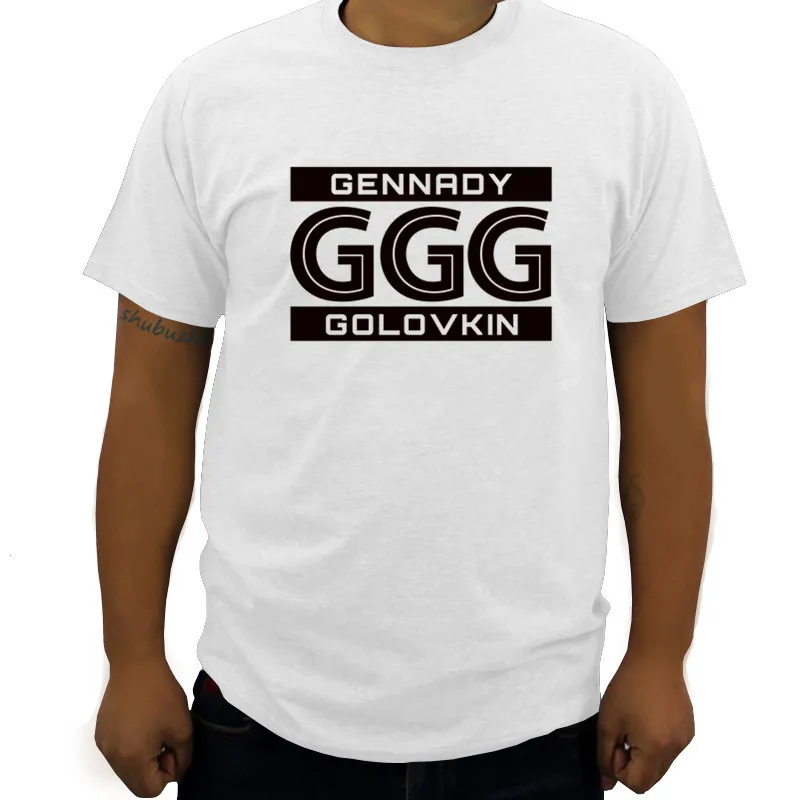 summer fashion brand men t shirt Gennady Golovkin Ggg Boxer Boxer-Custom Mens T-shirt cotton  o-neck short sleeve