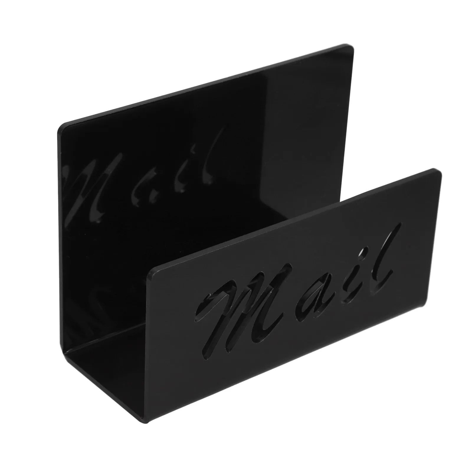 

Exquisite Crafted Acrylic Mail Organizer for Desk Countertop Letter Holder Envelope Sorter Postcard Display Rack Desktop Storage