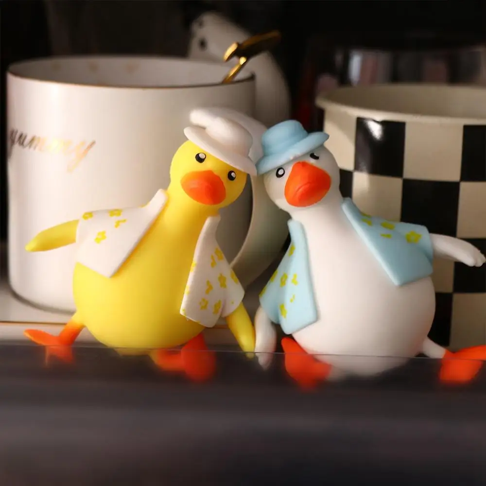 Vent Toys Duck Shape Slow Rising Squeeze Rebound Ball Cartoon Slow Rebound Animal Tpr Stress Relief Office Workers