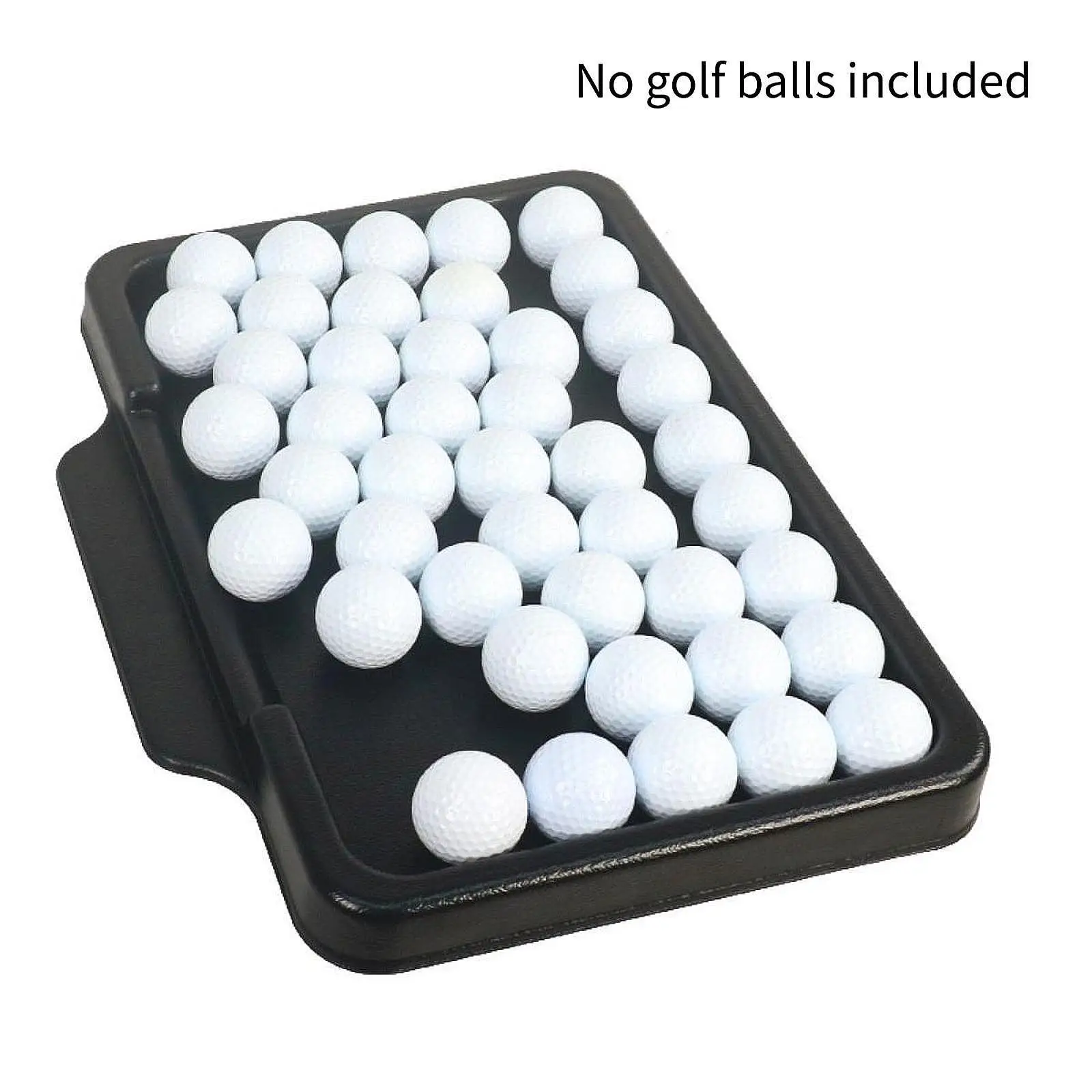 Golf Ball Tray Large Capacity Plastic Storage Box Golf Equipment Holder for Indoor Outdoor Training