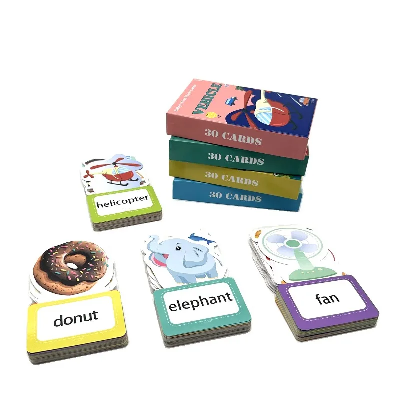 

《Enlightenment literacy early education card》Enlightenment Literacy Early Education Card For Young Children Learning First Words