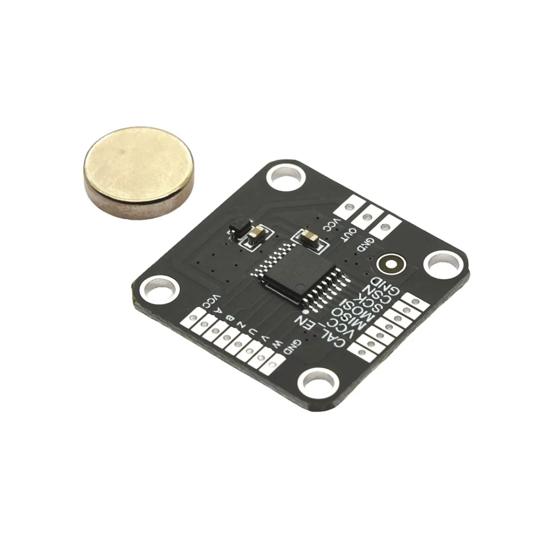 Moduł enkodera magnetycznego MT6835 PWM/SPI do silników bezszczotkowych, enkoder 21BIT zamiast AS5048, zamiast magnesów. — zdjęcie produktu 4