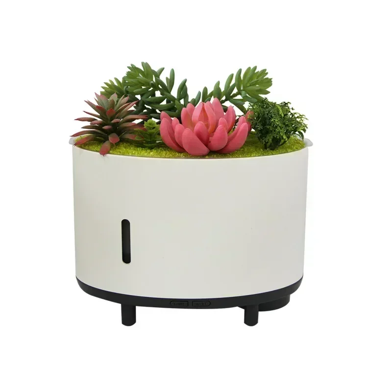 Flame Aromatherapy Aroma Diffuser Ultrasonic Humidifiers Air Purifying Artificial Plant Essential Oil Diffuse