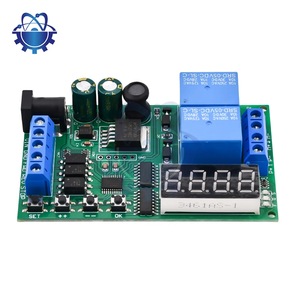 IO53A02 5-25V Cycle Delay Relay Module 0.1s-9999min Adjustable Controller Realy Forward Reverse Controller Supply Power Board