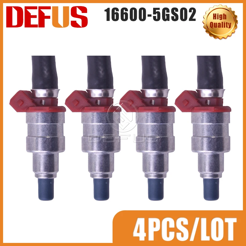 

4ps Reasonable Price Fuel Injector Nozzles for NISSAN BLUEBIRD SYLPHY (G11) 1.6L 2L OEM 16600-5GS02 Injection Valves on Sale