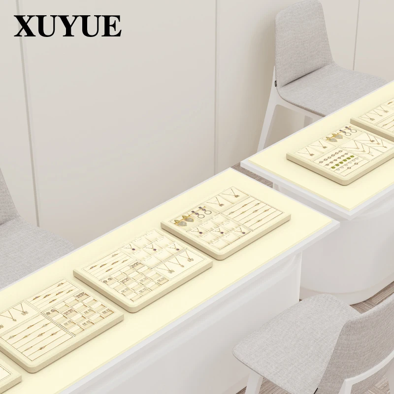 Jewelry trays, props, necklaces, rings, pendants, display trays, jewelry viewing display trays