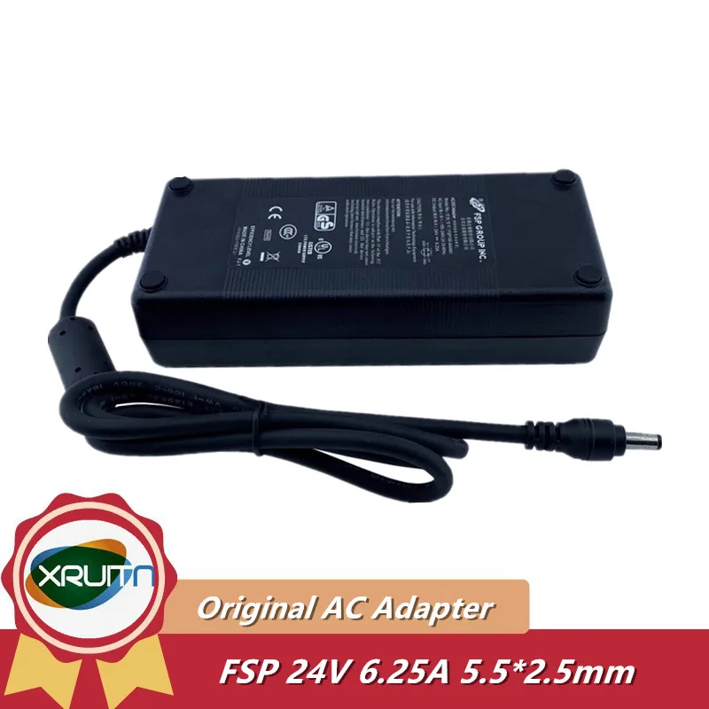 

Genuine FSP 24V 6.25A 150W AC Adapter Charger 5.5*2.5mm FSP150-AAAN1 Power Supply