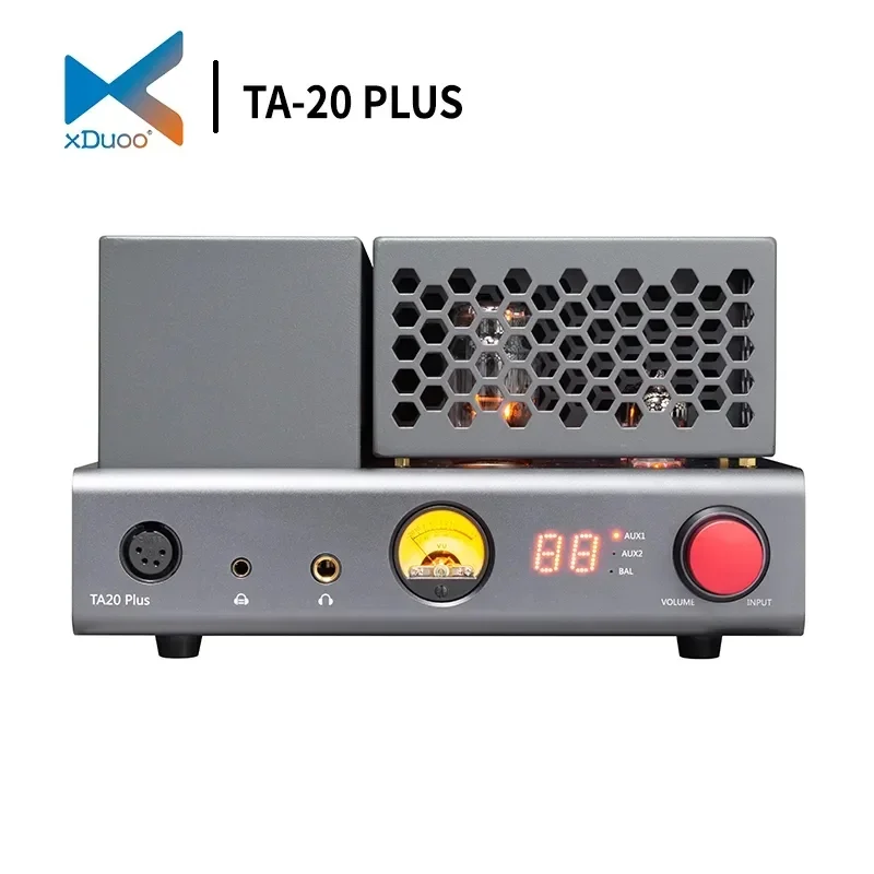 

XDUOO TA20 Plus Balanced Tube Headphone Amplifier Class A Amp Balanced In/Out Output Power up to 2000mW