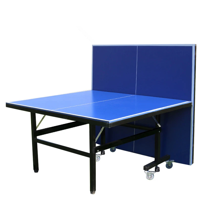 Normale Grootte Tafeltennistafel Binnen En Buiten Pingpongtafel Set Opvouwbaar Draagbaar Met Wielen