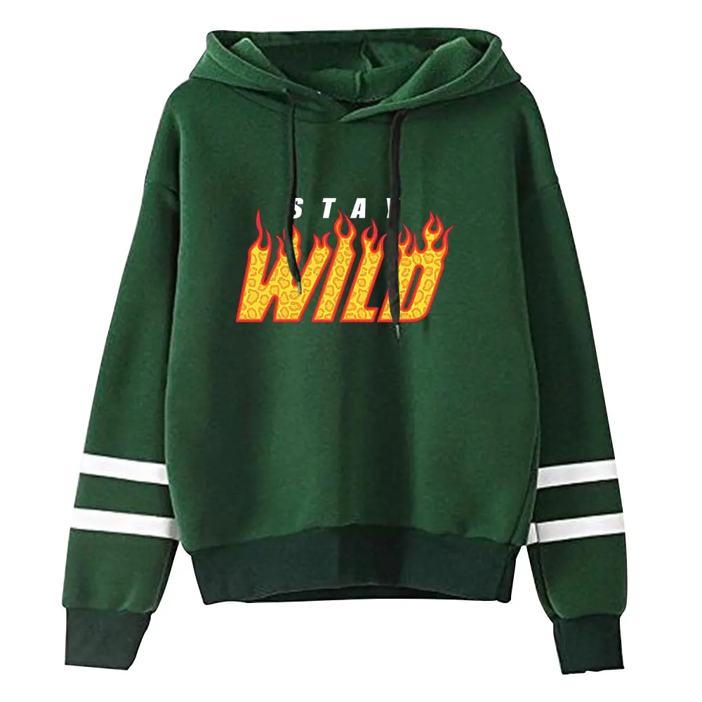 Ben Azelart Stay Wild Vintage 90s Sudadera con capucha Merch Sudadera con capucha Chándal de moda Jersey deportivo Jersey de moda