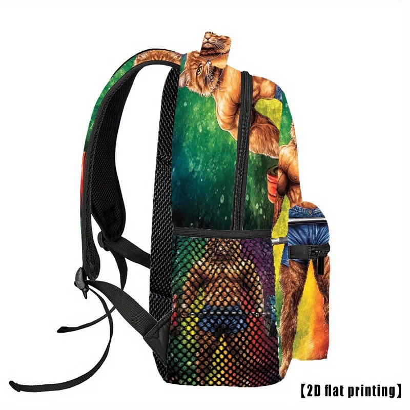 Backpack Suitable for Both Men And Women, Featuring a Spacious Design for Various Uses Such As Studying, Sports, Travel