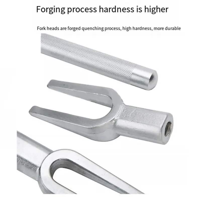 AEA9-5Pcs New Fork Type Pry Bar Tool Ball Joint Remover Steering Tie Rod Fork Pry Bar Ball Joint Remover Puller