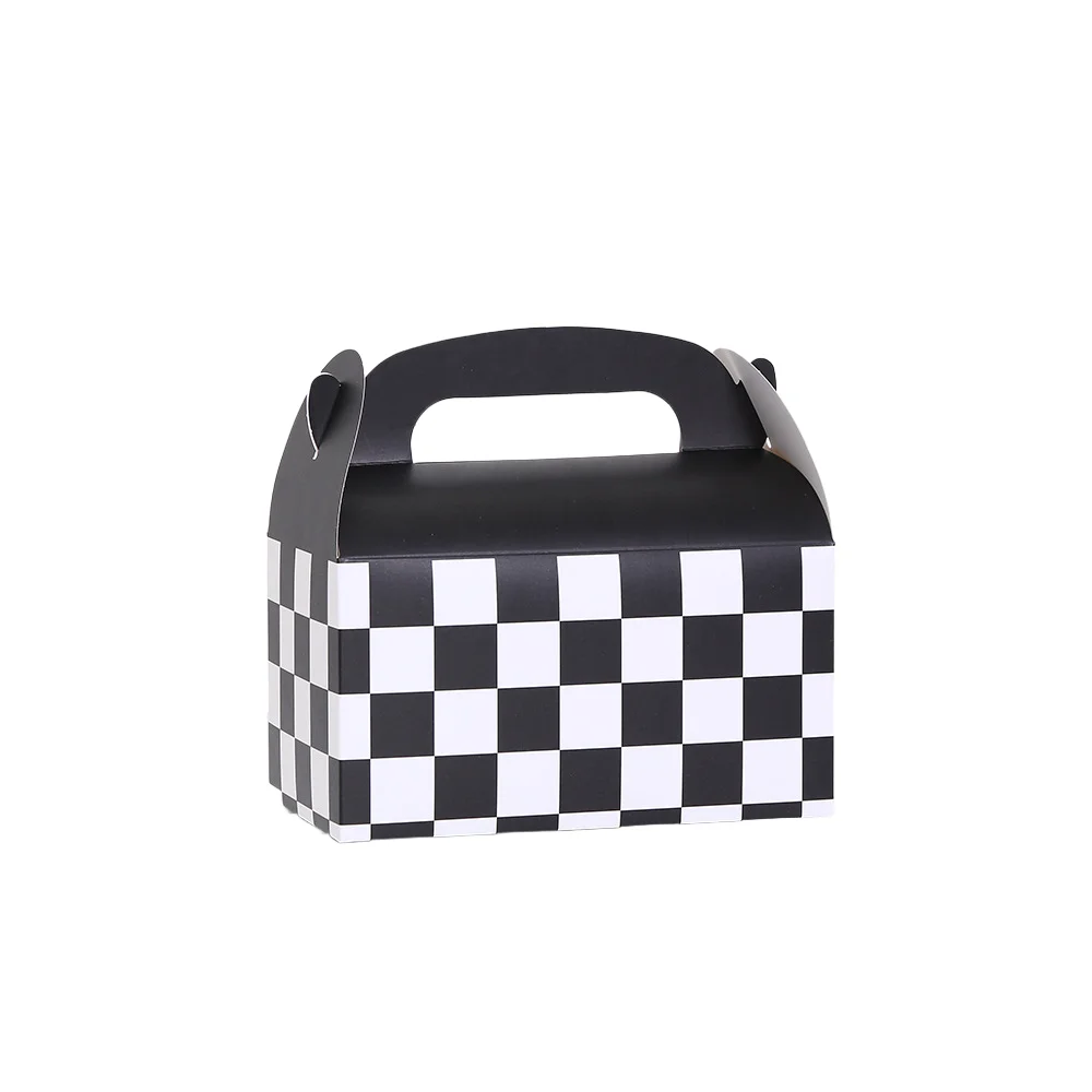 

10/24 шт. клетчатые и камуфляжные коробки для мусора, коробки для лакомств для вечеринок на день рождения, классные сумки для подарков